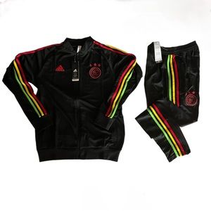 NIB Adidas 2021 2022 Ajax Amsterdam Tracksuit L | Reggae Training Jacket Pants